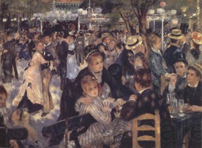 Pierre-Auguste Renoir Dance at the Moulin de la Galette (nn02) Norge oil painting art
